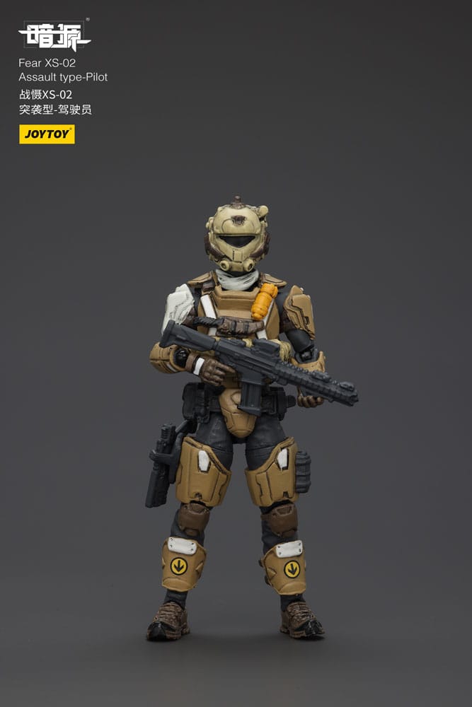 Battle For the Stars XS-02 Assault Pilot Action Figure, 12cm Joy Toy Edition