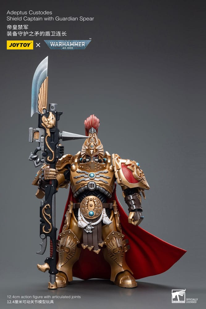 Warhammer 40k Adeptus Custodes Shield Captain Action Figure 12 cm