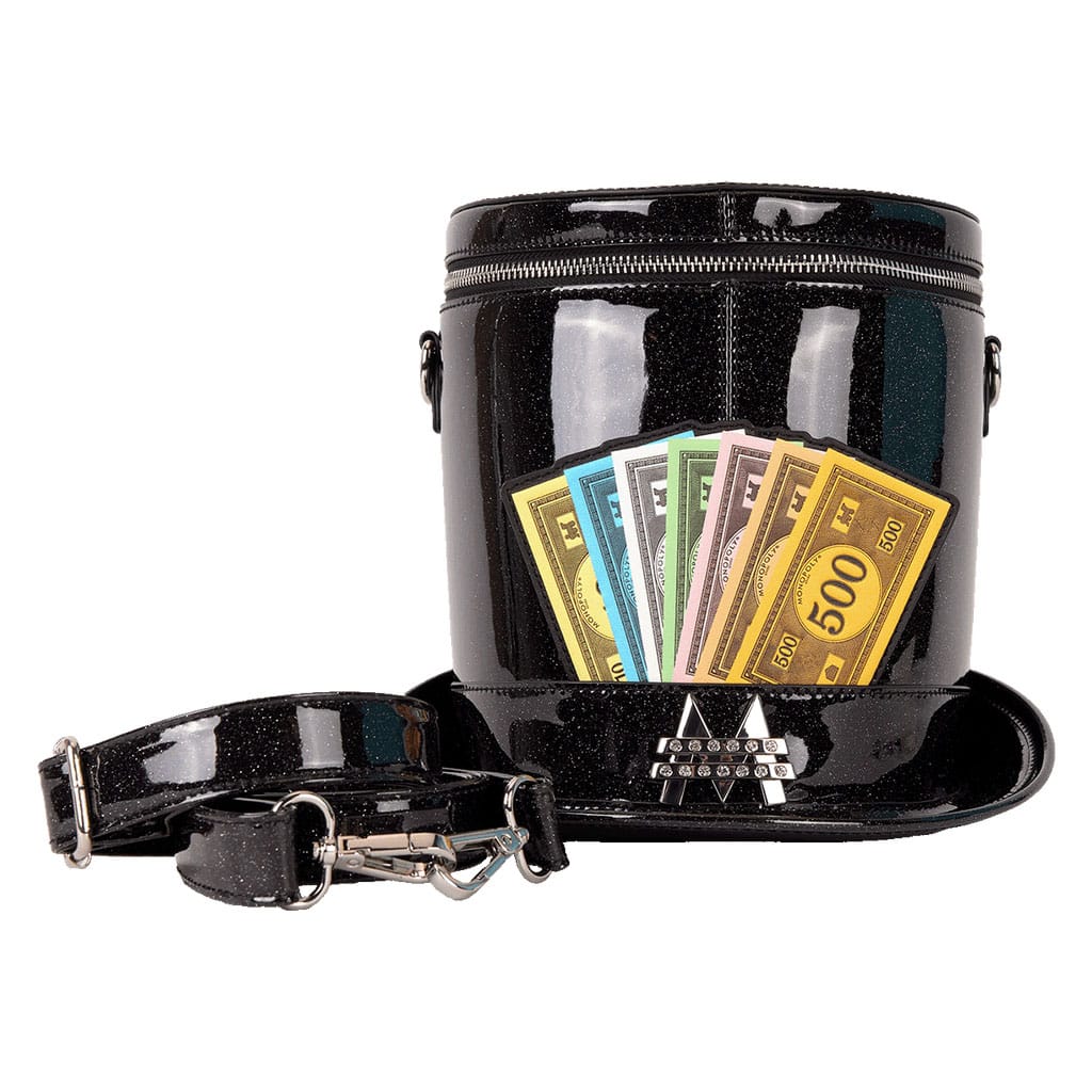 Hasbro by Loungefly Monopoly Top Hat Crossbody Bag