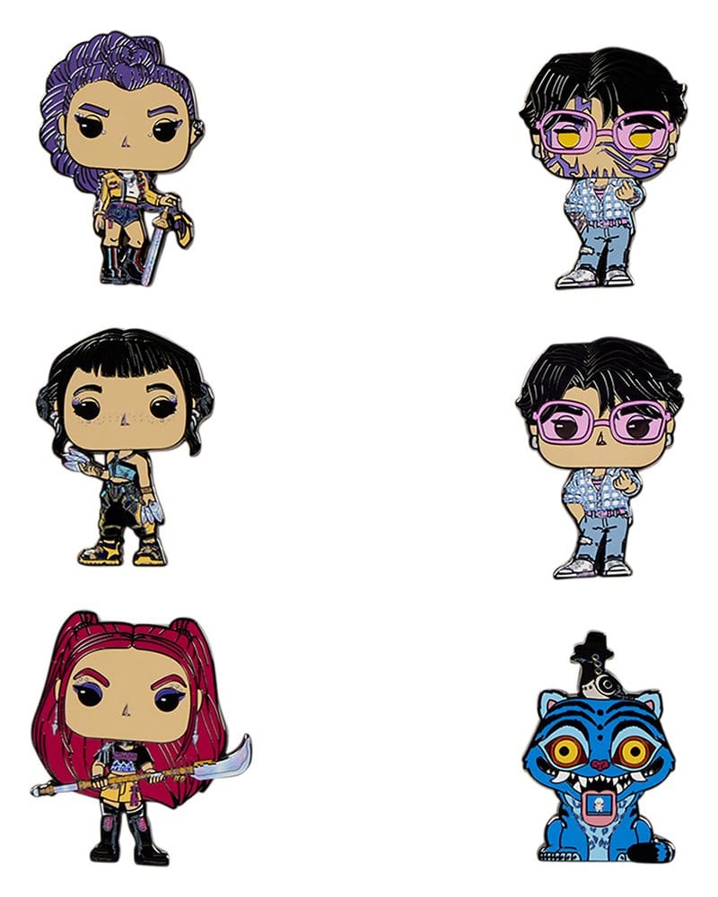 K-Pop Demon Hunters Enamel Pin Blind Box