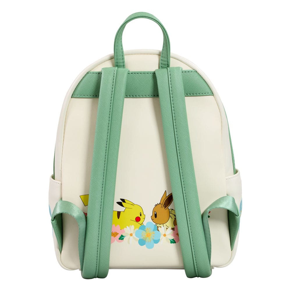 Pokemon by Loungefly Mini Backpack Pikachu & Eevee Floral