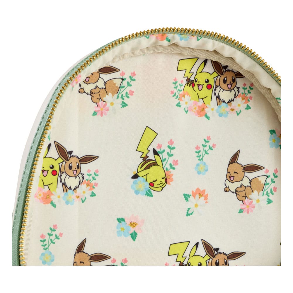Pokemon by Loungefly Mini Backpack Pikachu & Eevee Floral