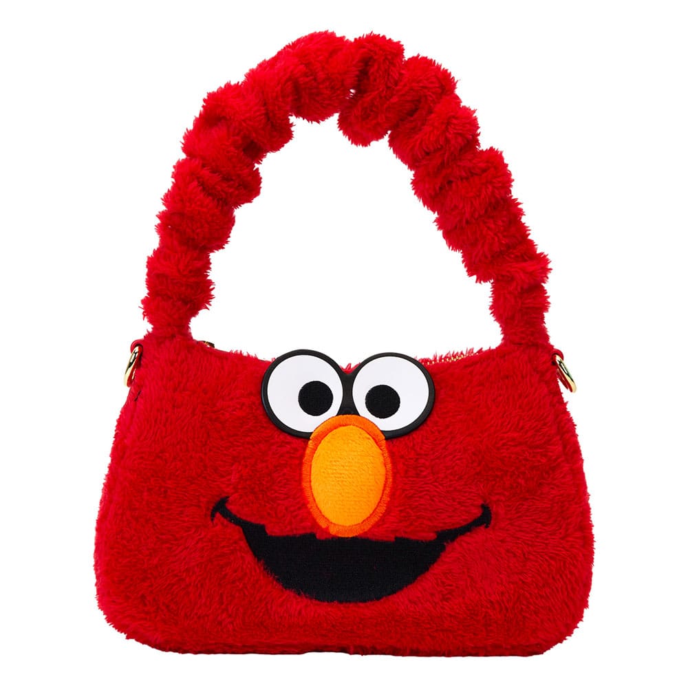 Loungefly Elmo Plush Crossbody Bag - Sesame Street Edition