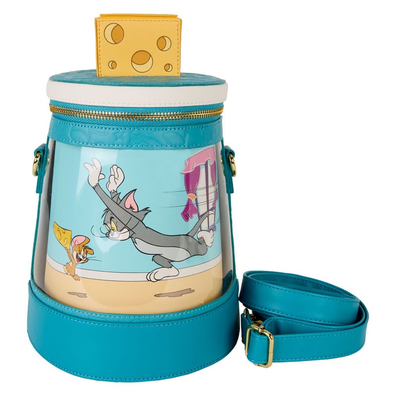 Loungefly Tom & Jerry Spinning Crossbody Bag