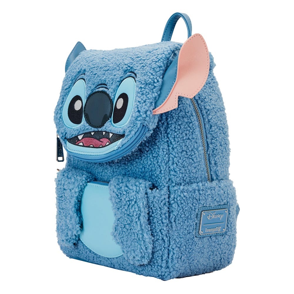 Disney Stitch Plush Loungefly Backpack