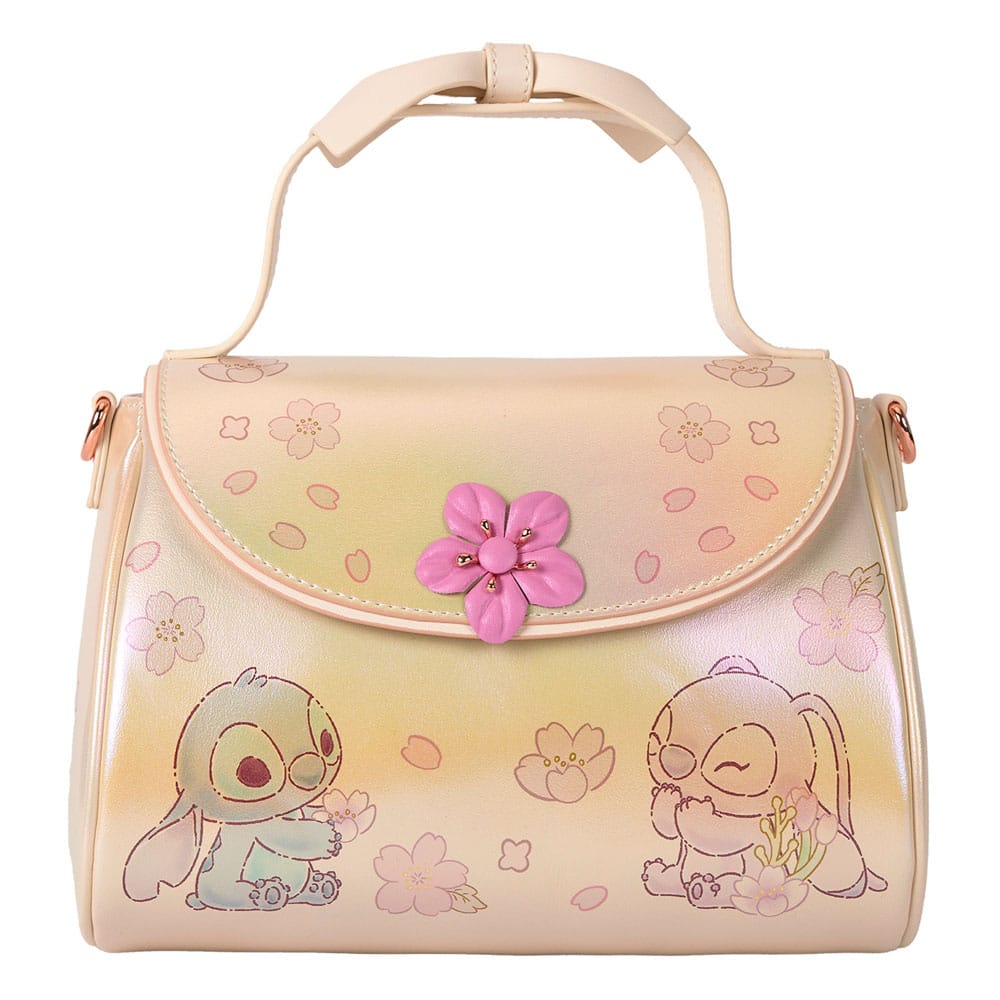 Disney's Stitch Crossbody Bag by Loungefly with Bow Handle