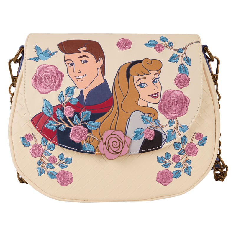 Disney Loungefly Princess Aurora & Prince Phillip Crossbody Bag