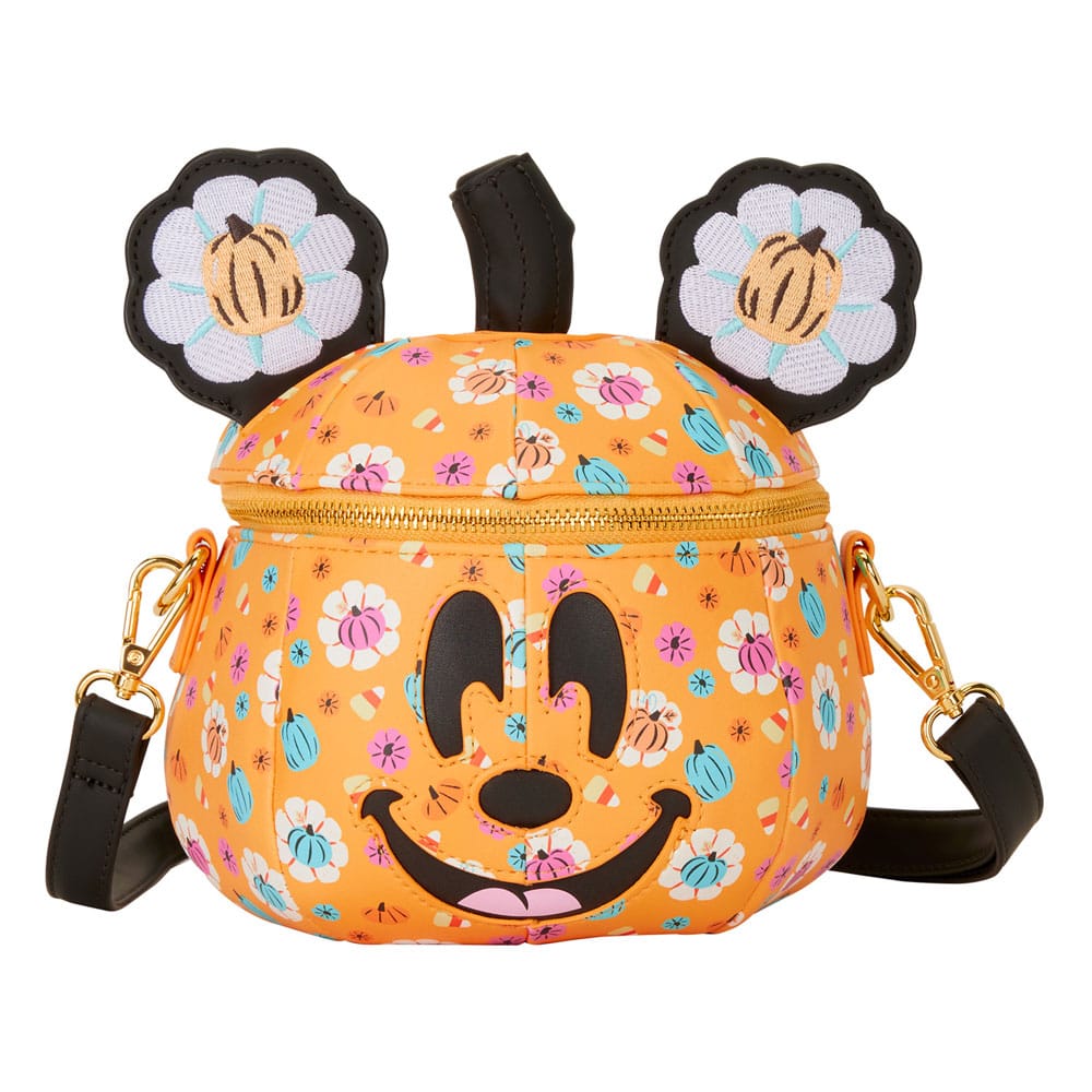 Disney Loungefly Pumpkin Crossbody Bag