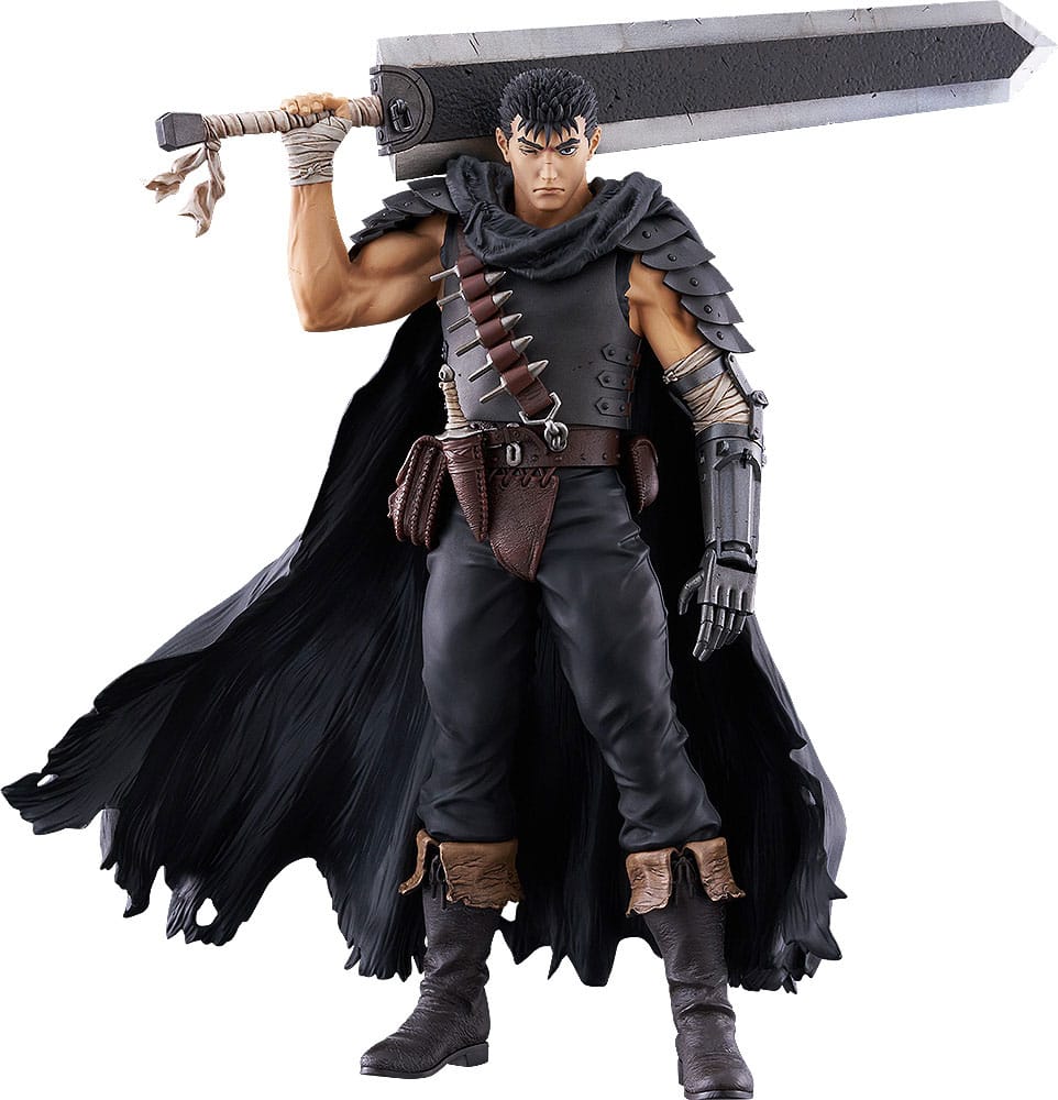 Berserk Pop Up Parade L PVC Statue - Guts (Black Swordsman) 22cm