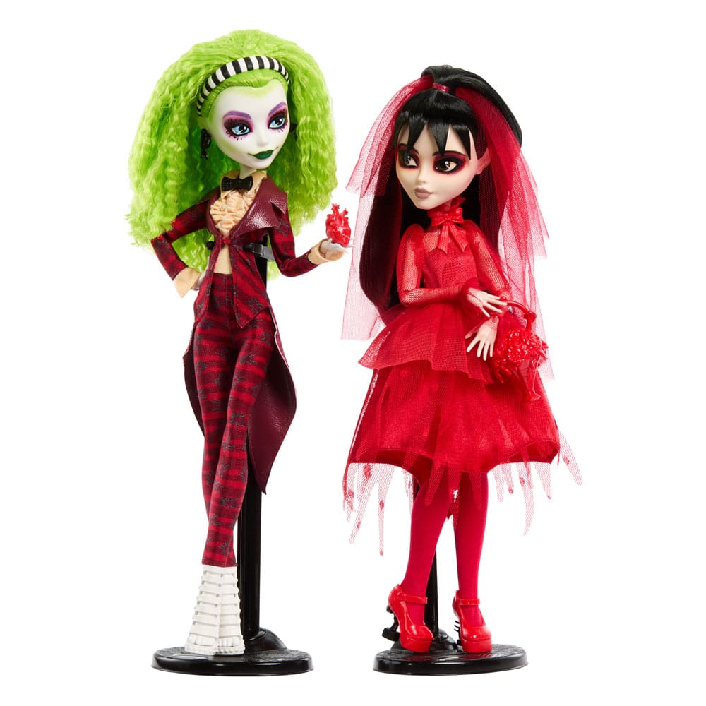 Beetlejuice Monster High Skullector Doll 2-Pack: Betelgeuse & Lydia