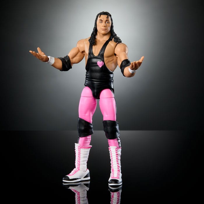 WWE Elite Bret 'Hit Man' Hart Action Figure - 15cm
