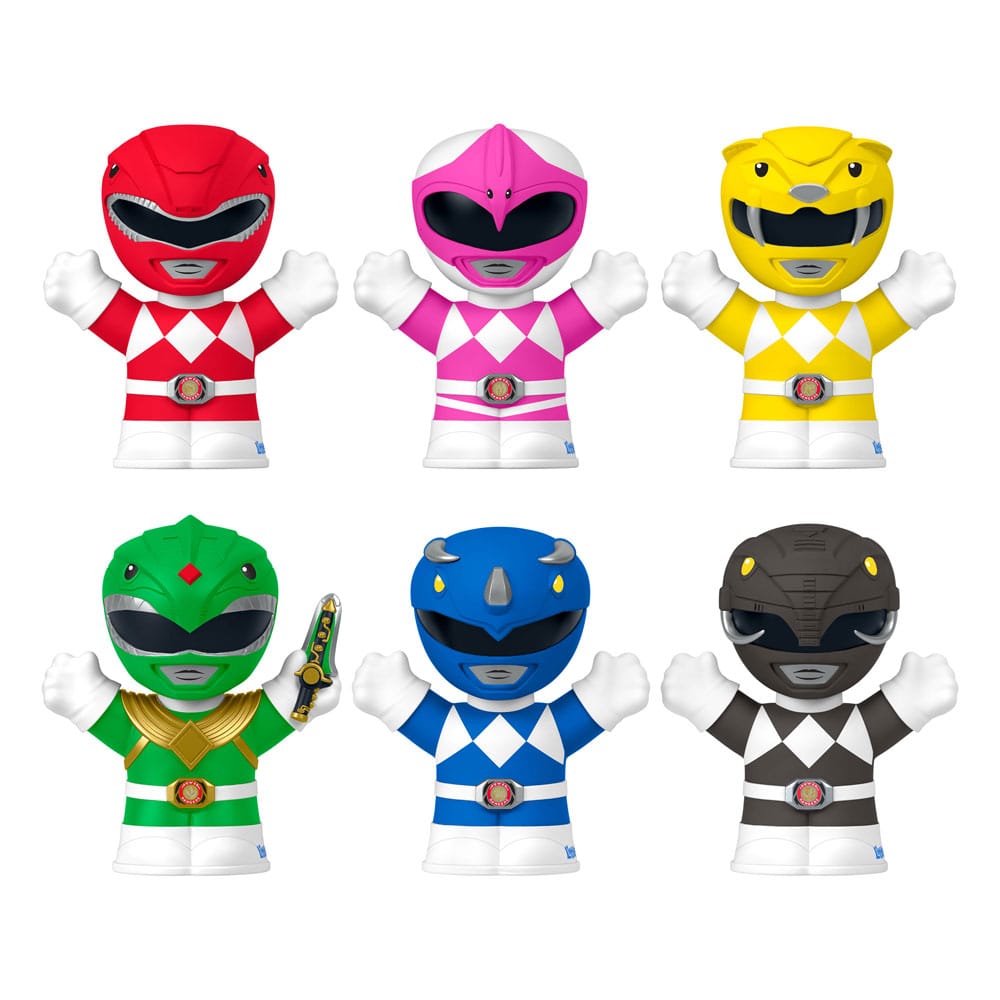 Power Rangers Little People Collector Mini-Figures 6-Pack by Mattel