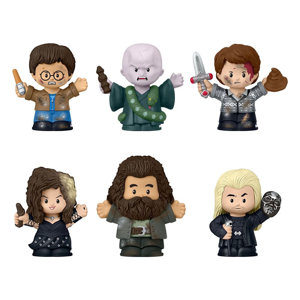 Harry Potter Fisher-Price Little People Collector Mini Figures 6-Pack