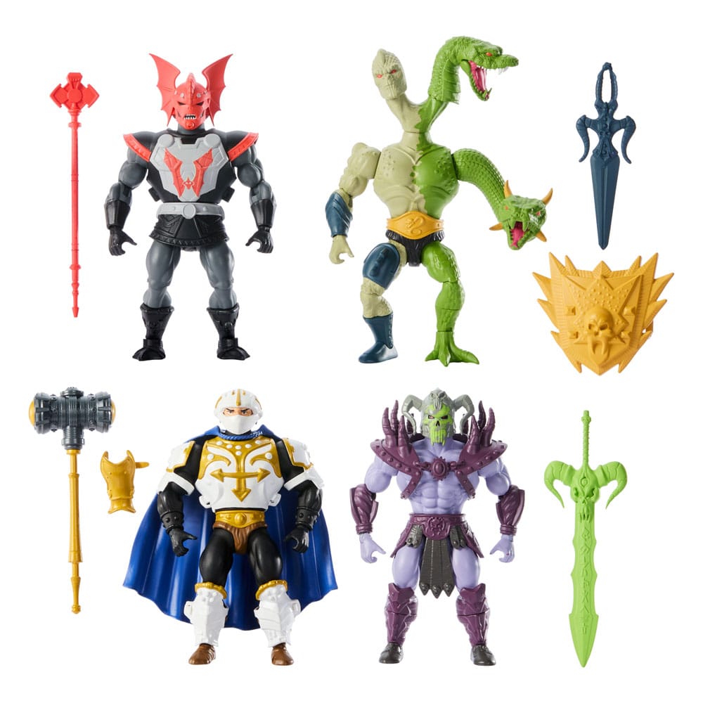 Masters of the Universe Origins 4-Pack Action Figures - heo Exclusive