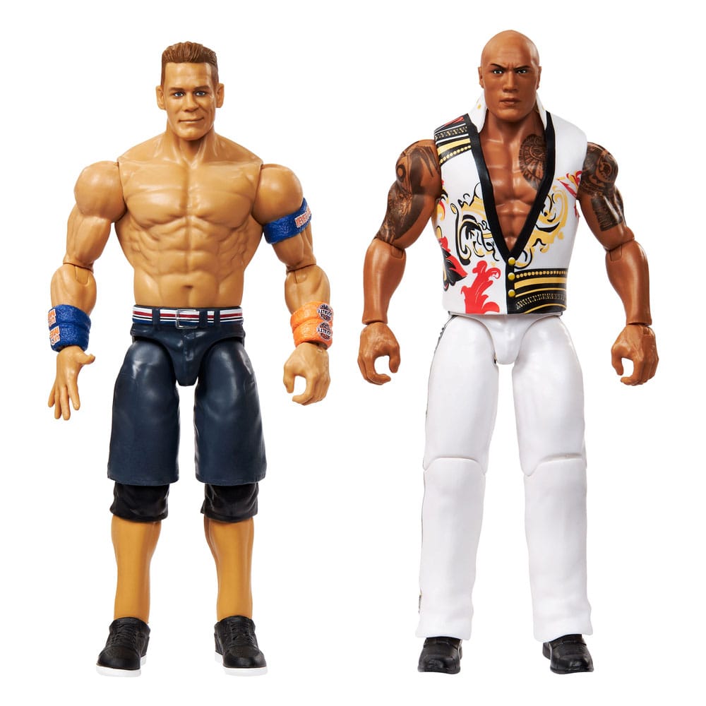 WWE Main Event Showdown: The Rock vs John Cena Action Figures 2-Pack