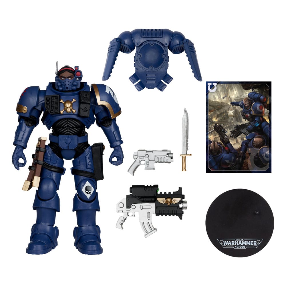 Warhammer 40,000 Lieutenant in Phobos Armor (Ultramarines) 18cm McFarlane Toys Action Figure