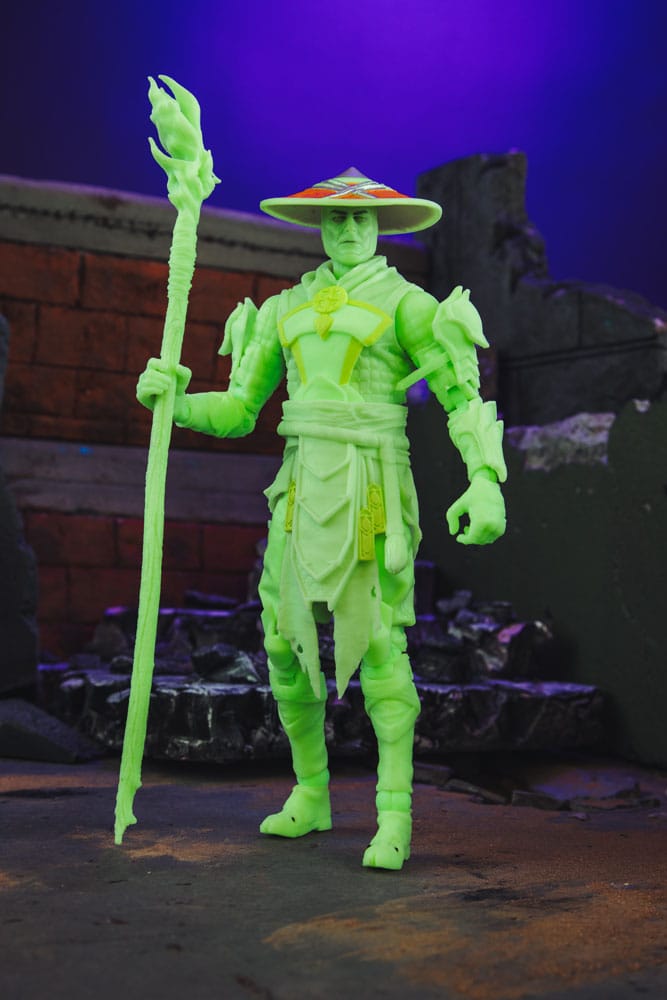 Mortal Kombat Raiden Glow in the Dark (Gold Label) McFarlane Toys 18cm Action Figure