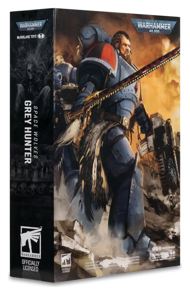 Warhammer 40,000 Grey Hunter (Space Wolves) 18cm McFarlane Toys Action Figure