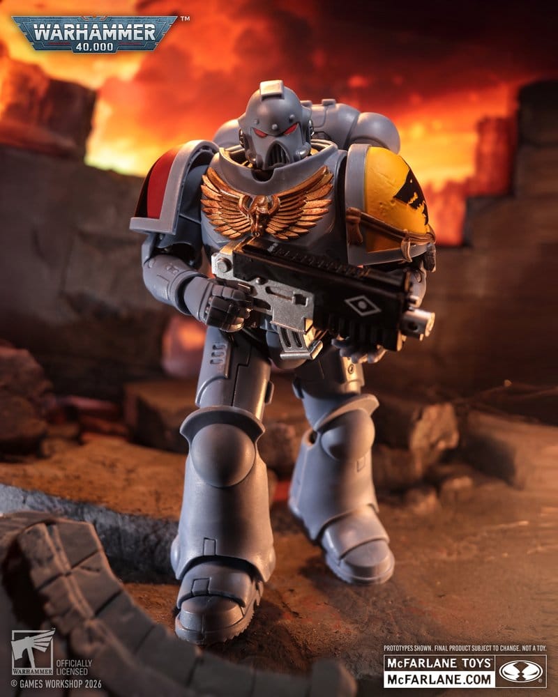 Warhammer 40,000 Grey Hunter (Space Wolves) 18cm McFarlane Toys Action Figure