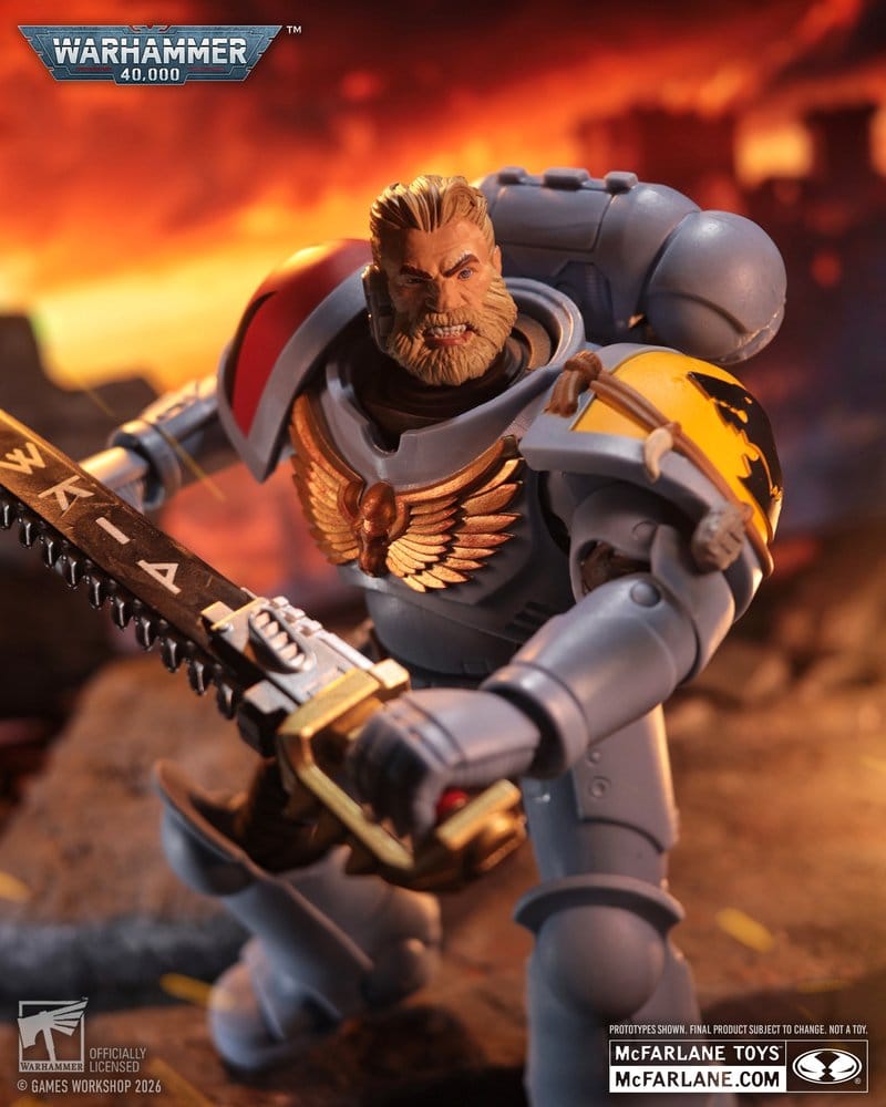 Warhammer 40,000 Grey Hunter (Space Wolves) 18cm McFarlane Toys Action Figure