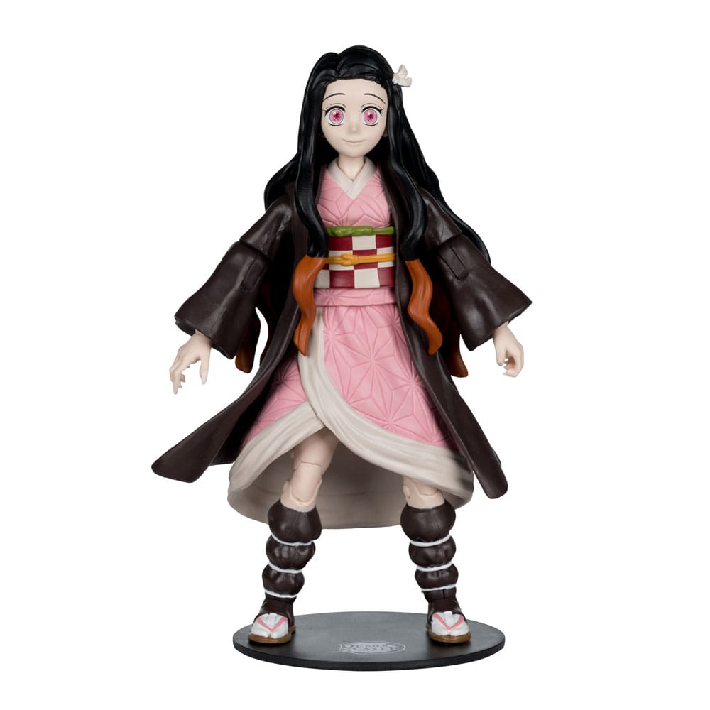 Demon Slayer: Nezuko Kamado Platinum Action Figure, 14 cm by McFarlane Toys