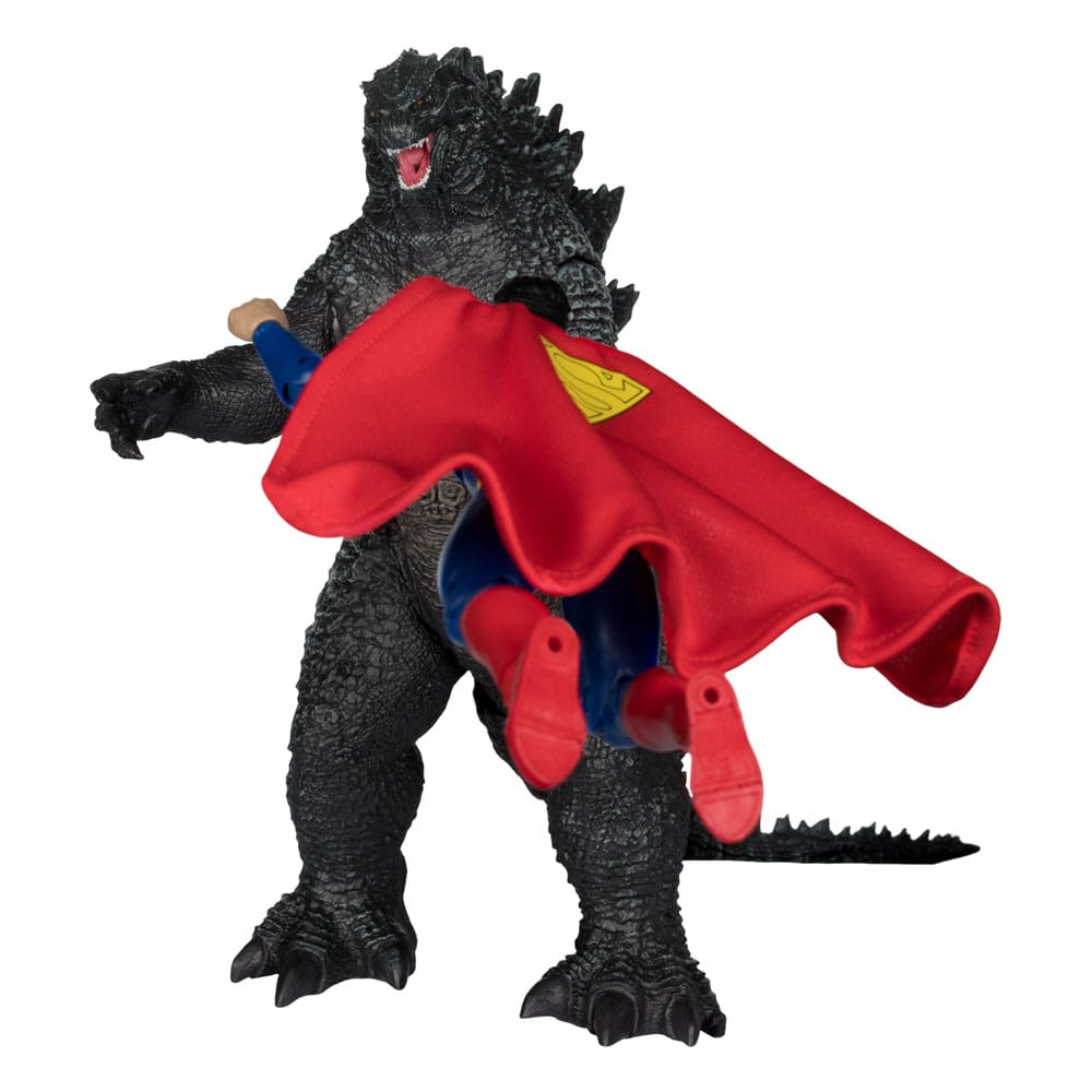 DC Multiverse Justice League x Monsterverse Superman vs Godzilla 30cm Action Figure 2-Pack