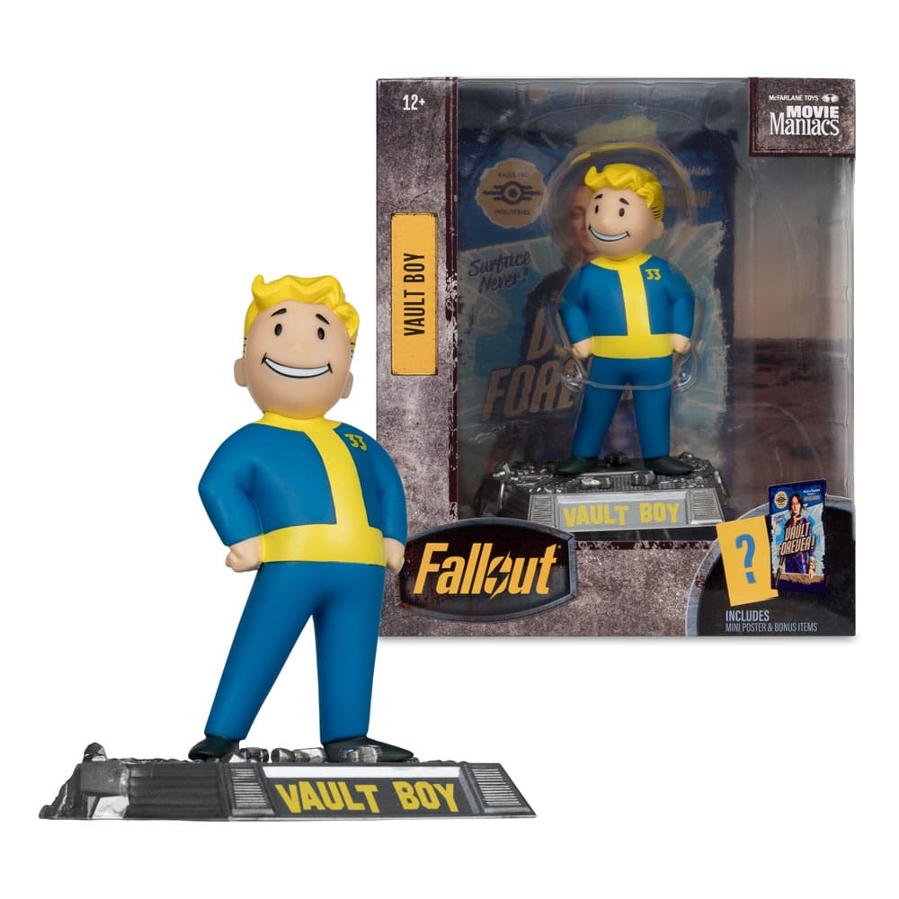 Fallout Vault Boy (Version 2) Movie Maniacs 14cm Statue