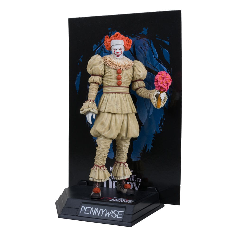 IT: Welcome to Derry's Gold Label Pennywise PVC Statue by McFarlane Toys