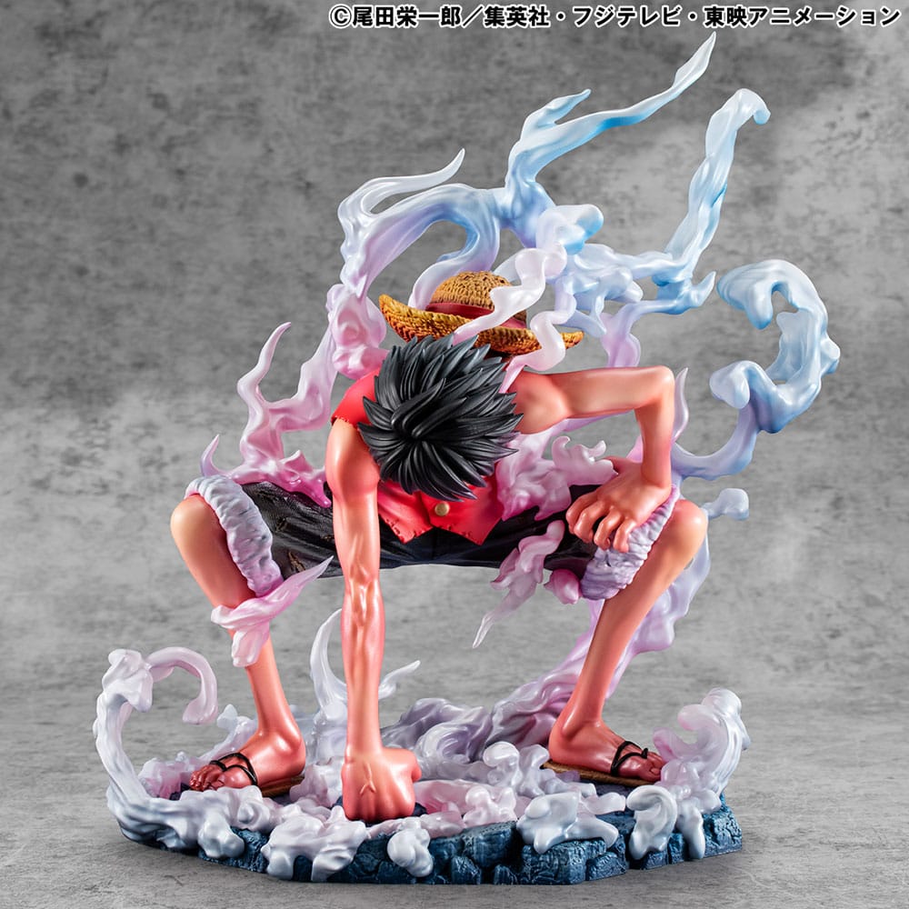 One Piece P.O.P PVC Statue - Monkey D. Luffy Gear 2 Limited Edition 19 cm