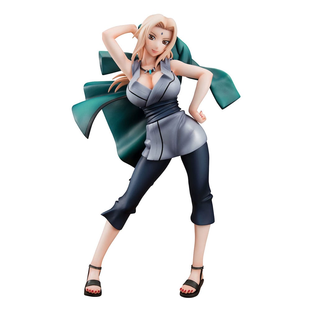 Naruto Gals PVC Tsunade Statue, 20 cm by Megahouse