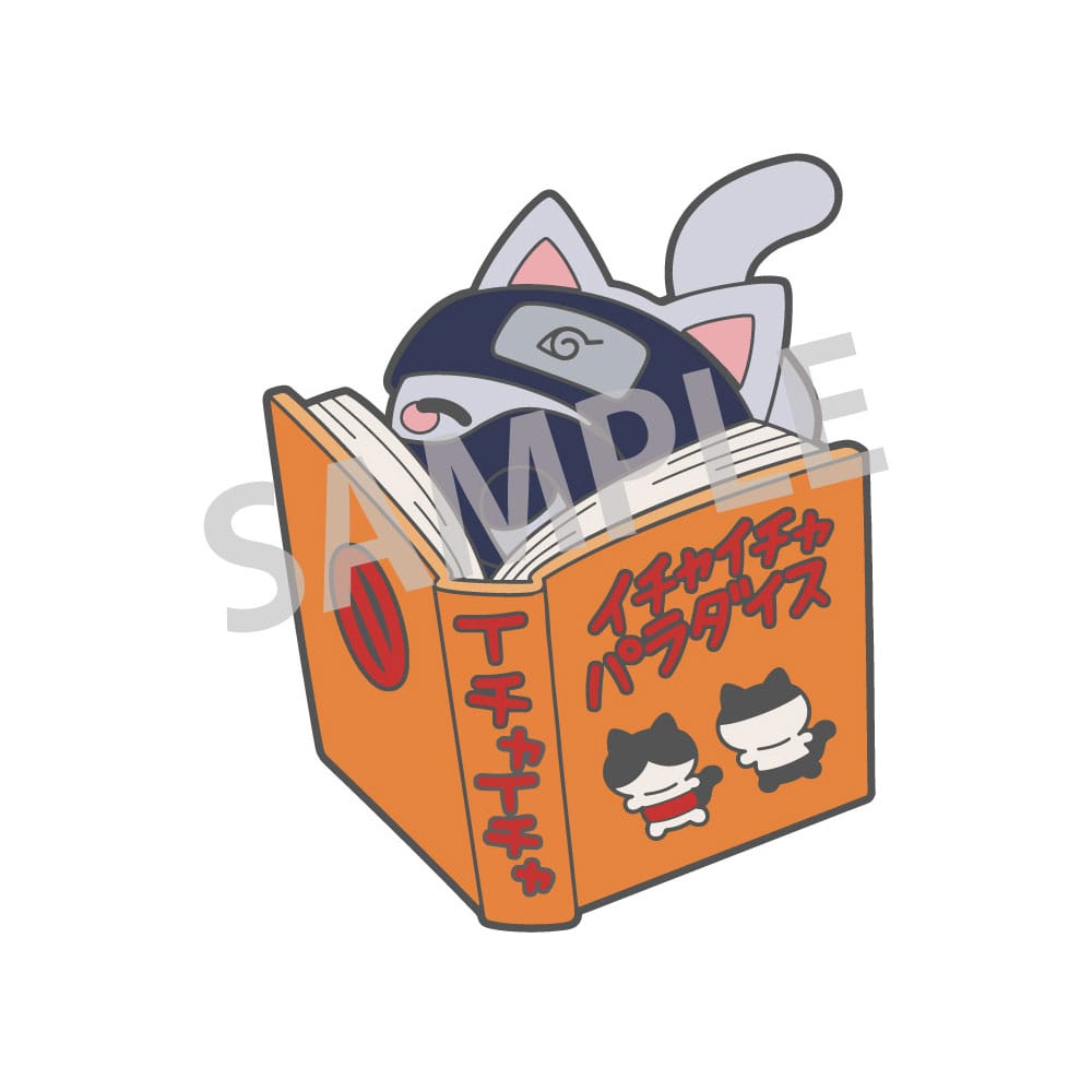 Naruto Mega Cat Project Enamel Pins - Kakashi Hatake Edition