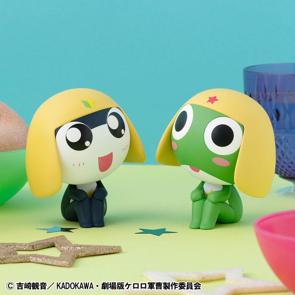 Sergeant Frog Keroro & Tamama Look Up PVC Statue Set | 11 cm