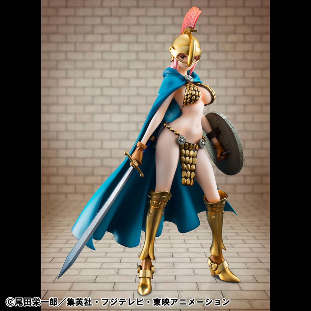 One Piece P.O.P Gladiator Rebecca Sailing Again Limited Reprint Statue