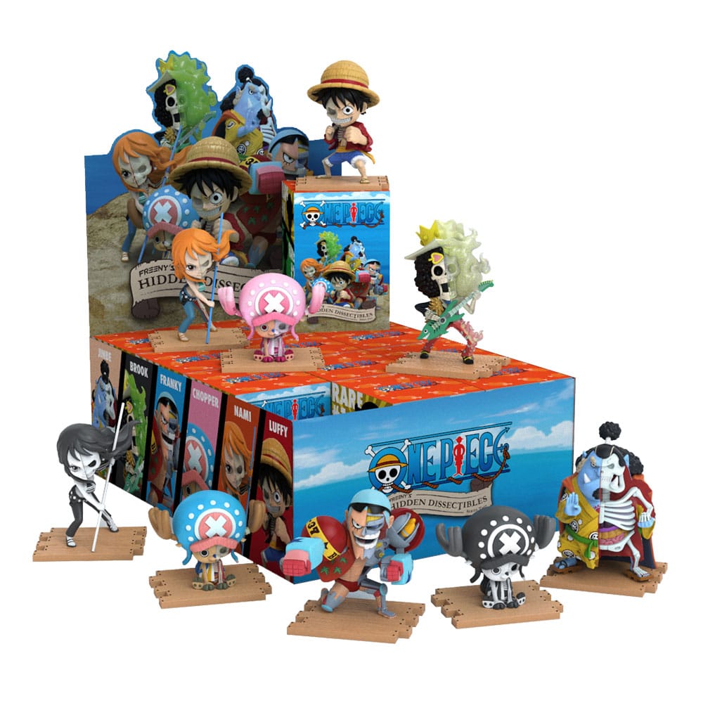 One Piece Blind Box Dissectibles Series 2 Display by Freeny (12 Pack)