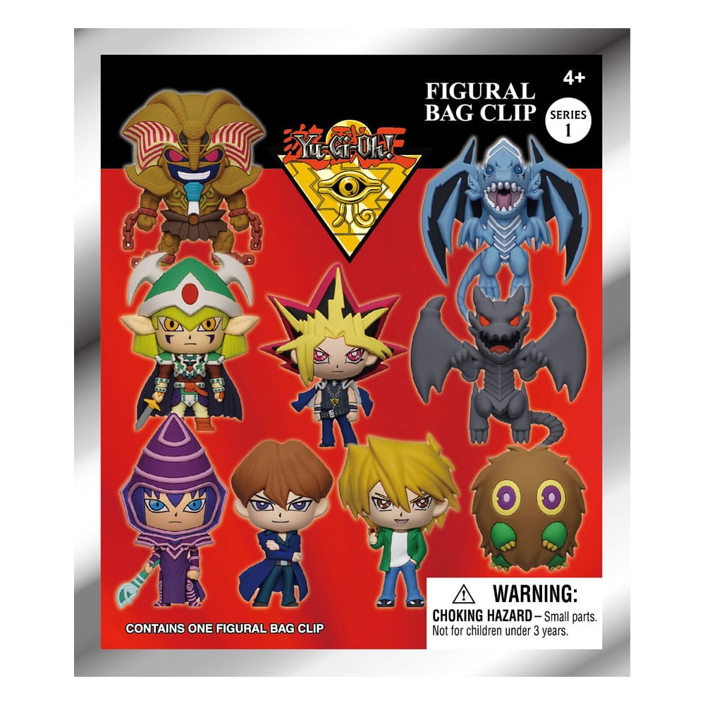 Yu-Gi-Oh! 3D PVC Bag Clips Series 1