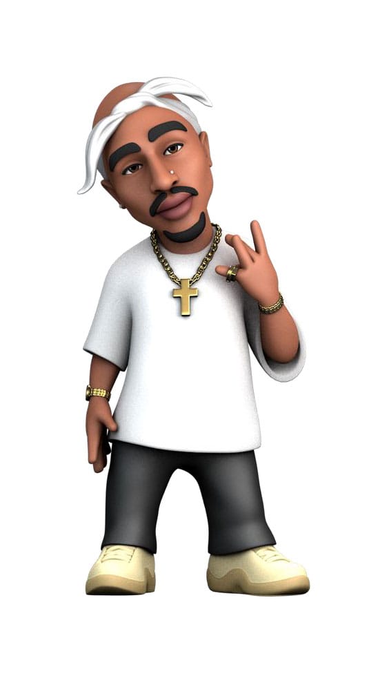 Tupac Shakur Minix Comic Figurine 12 cm