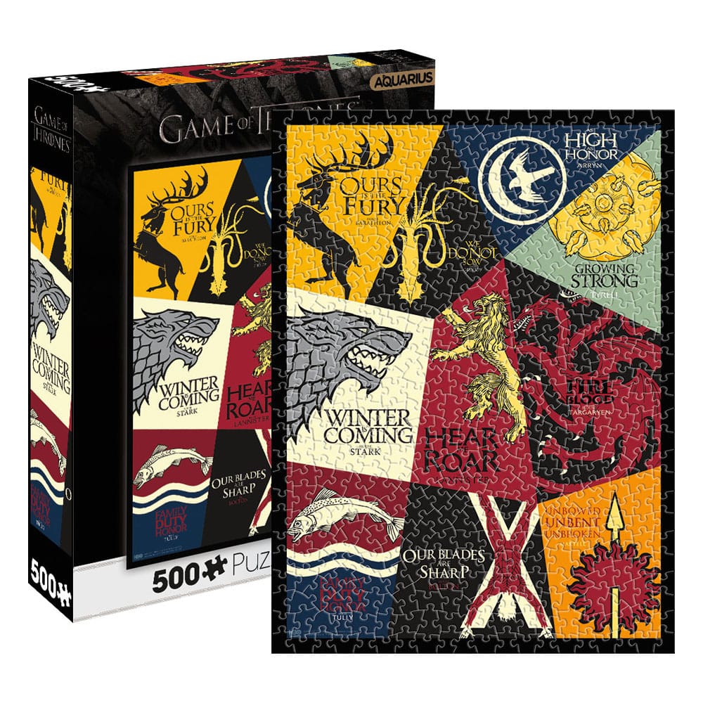 Aquarius Game of Thrones 500pc House Sigils Puzzle