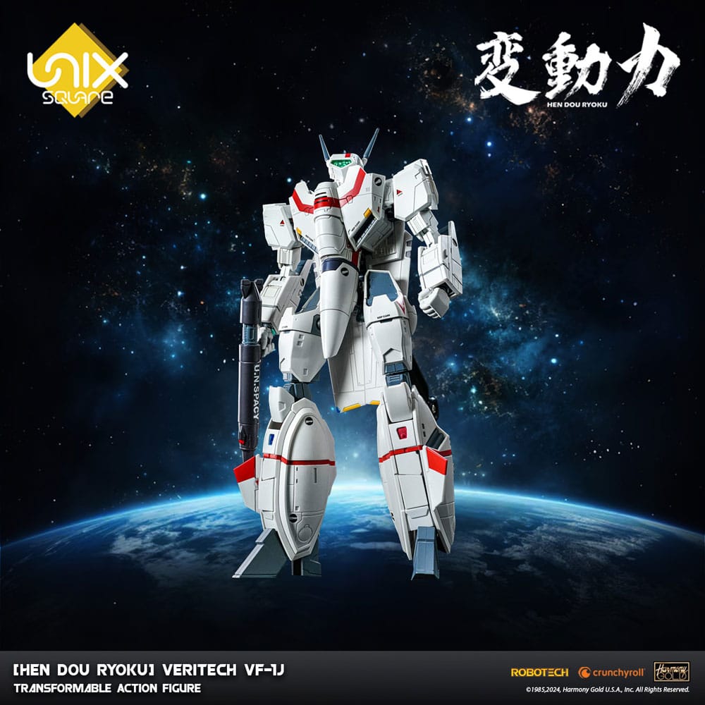 1000toys Robotech VF-1J Veritech 21cm Diecast Figure