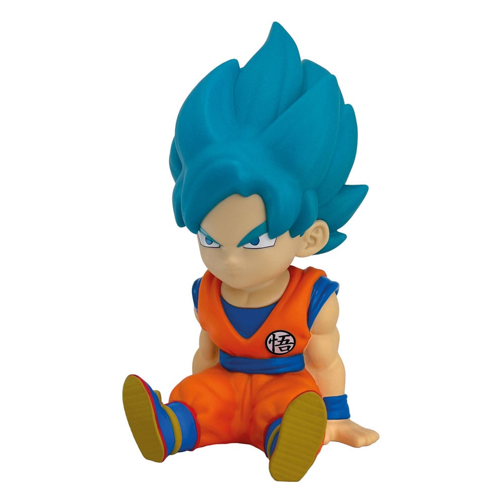 Dragon Ball Son Goku Super Saiyan Blue Coin Bank 19 cm