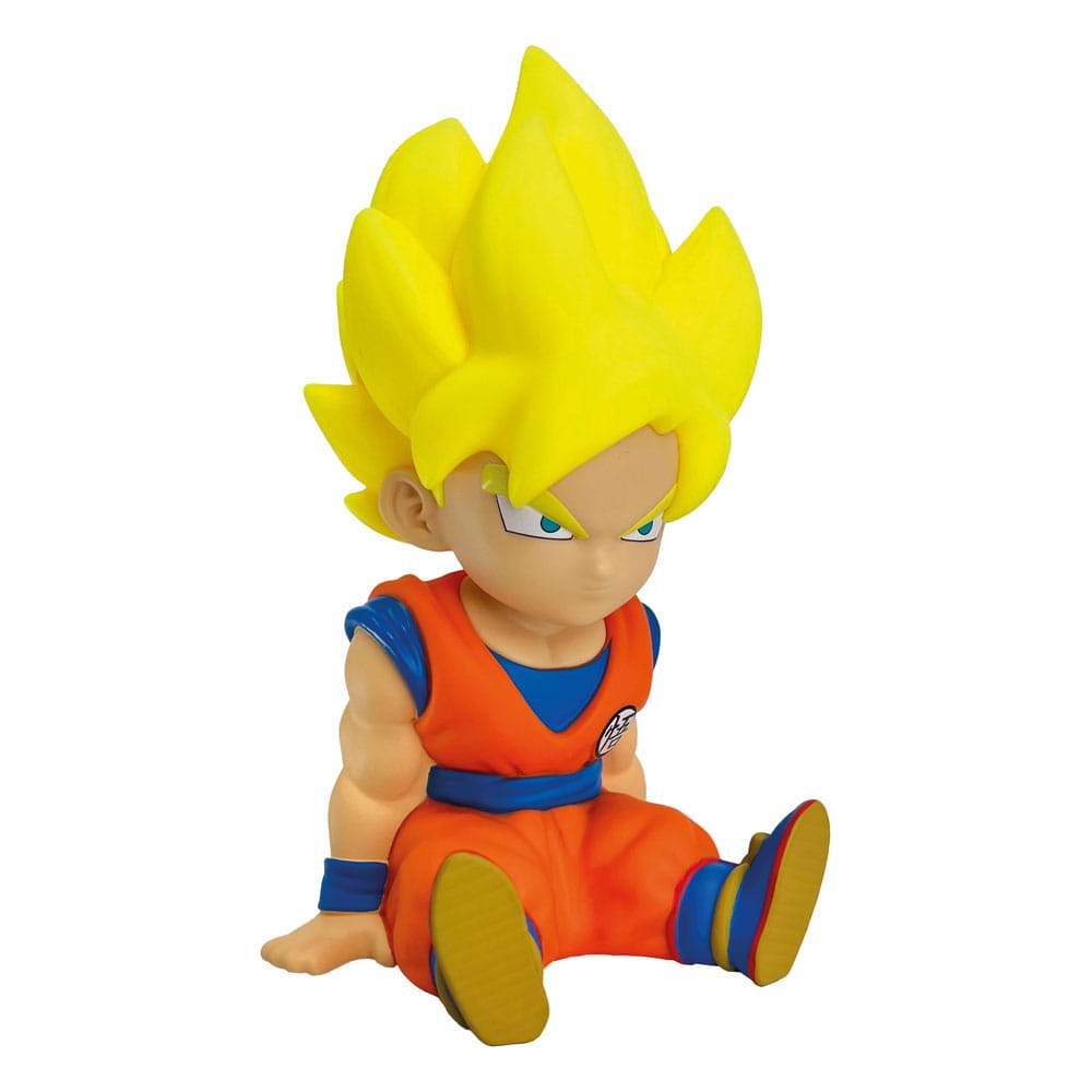 Dragon Ball Super Saiyan Son Goku 19cm Coin Bank