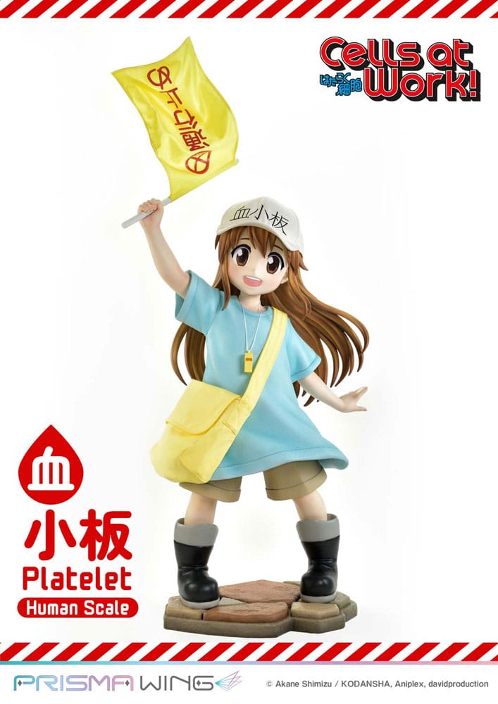 Cells at Work! Life Scale Masterline Series Platelet Statue 100cm
