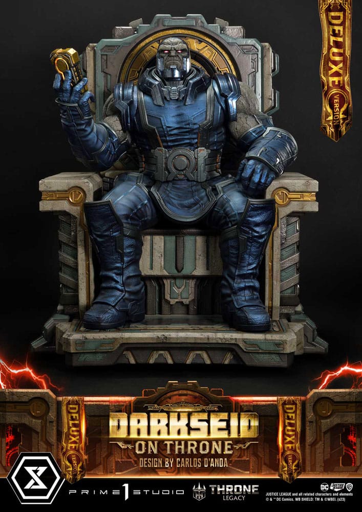 Justice League (Comics) Darkseid Throne Statue by Carlos D'Anda - Deluxe Edition