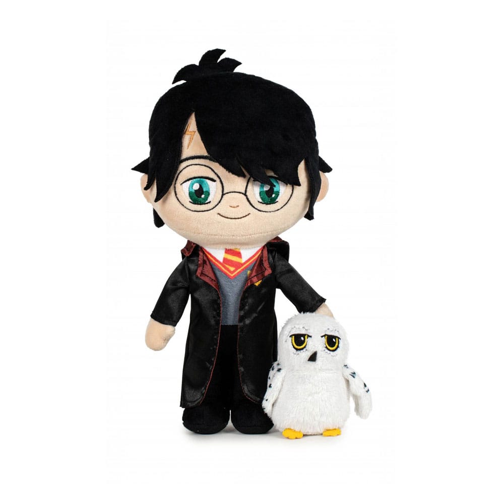 Harry Potter Plush Figure with Hedwig, 29 cm