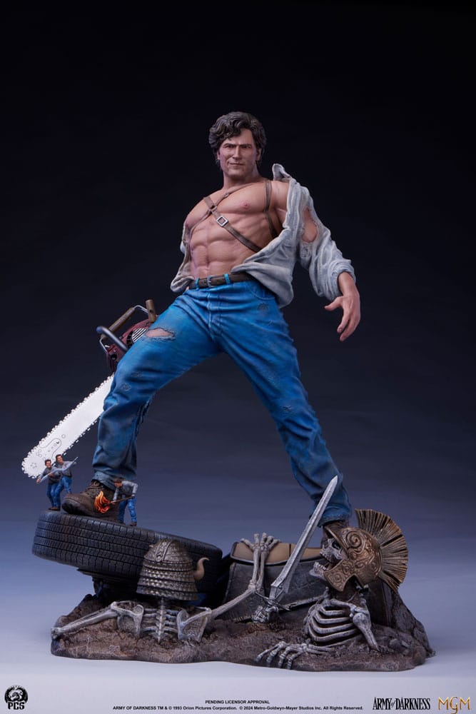 1/4 Scale Army of Darkness Ash Premier Series Statue, 53 cm