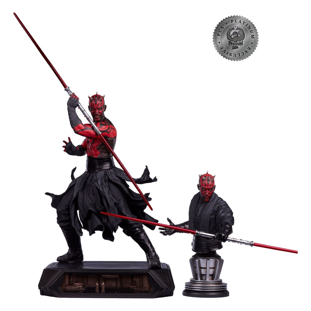 Star Wars 1/3 Darth Maul Epic Series Platinum Exclusive Statue