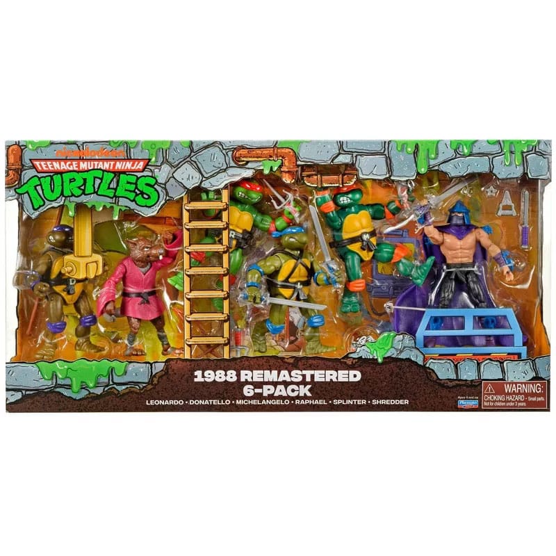 Teenage Mutant Ninja Turtles 1988 Remastered Figures - Heo EU Exclusive