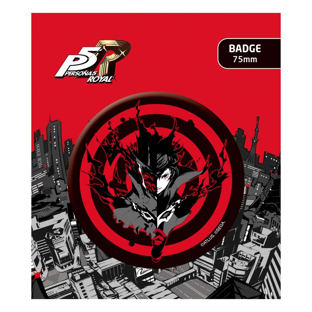 Persona 5 Royal - Joker & Arsène Metal Pin Badge