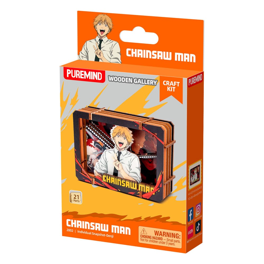 Chainsaw Man Wooden Gallery Model Kit - Small Denji Edition