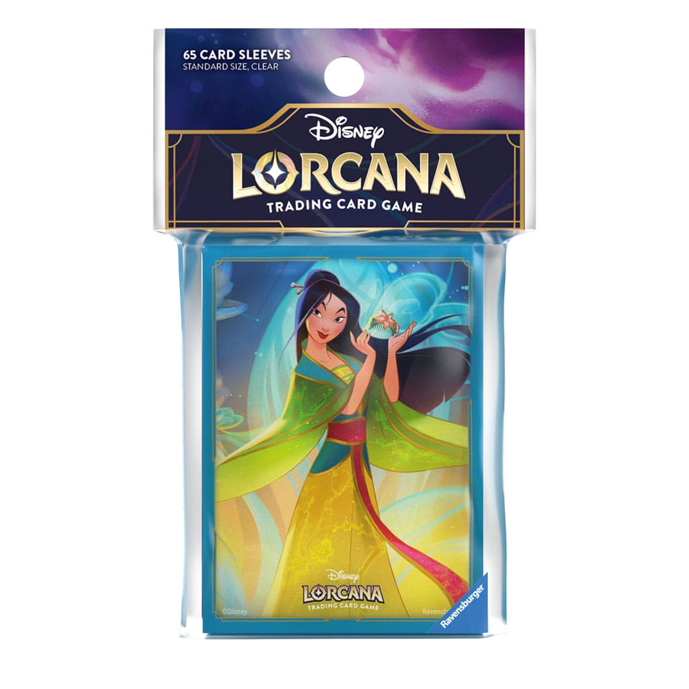 Disney Lorcana TCG Mulan Card Sleeves Pack of 65