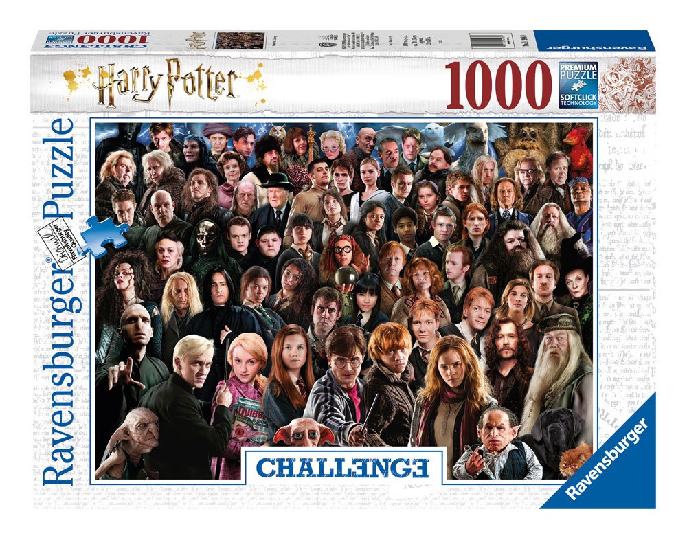 Harry Potter Challenge Jigsaw Puzzle - Cast (1000 pieces)